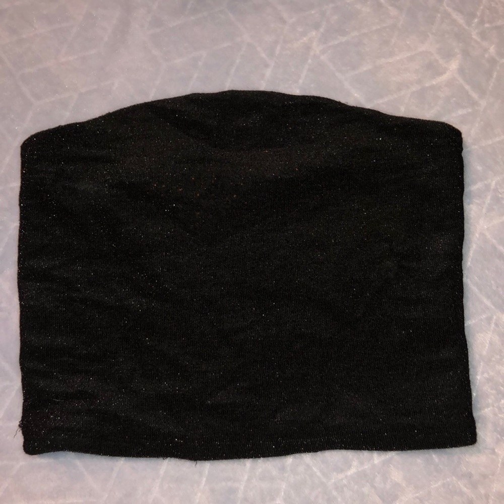 Tube Top - Black Shimmer